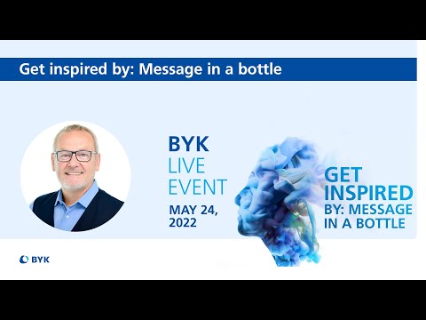 BYK Live Event 2022 - Message in a bottle | Impulse speech by Heiko Juckel