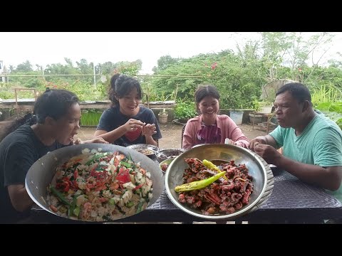 ADOBONG POGITA AT GINATAANG LABONG