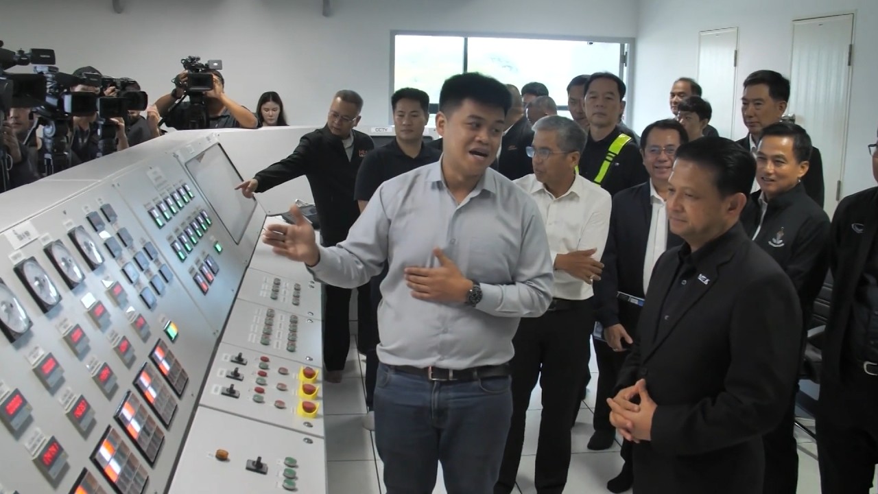 MEA ลงพื้นที่ตรวจสอบระบบไฟฟ้า สถานีสูบน้ำอุโมงค์บา