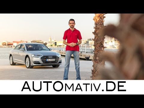 Audi A8 55 3.0 TFSI 2017 im ersten Fahreindruck und Test - Review Audi A8L | AUTOmativ.de