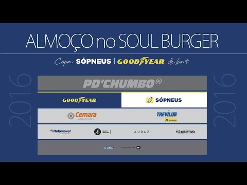 Kart PDC 2016 - Almoço no Soul Burger - 12 de março