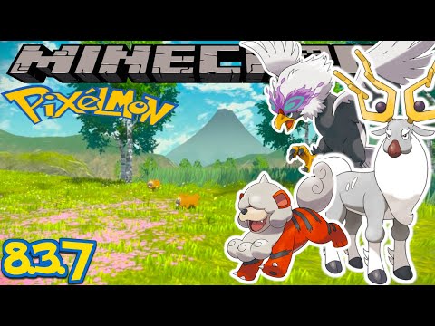 *NEW* PIXELMON MOD HISUIAN UPDATE - MINECRAFT 1.12.2 (MOD SHOWCASE) REFORGED VERSION 8.3.7