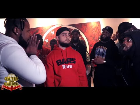 LU CASTRO vs RIZZ | GATES of the GARDEN | RAP BATTLE