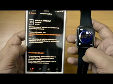 Watch OS 3.1.1 beta
