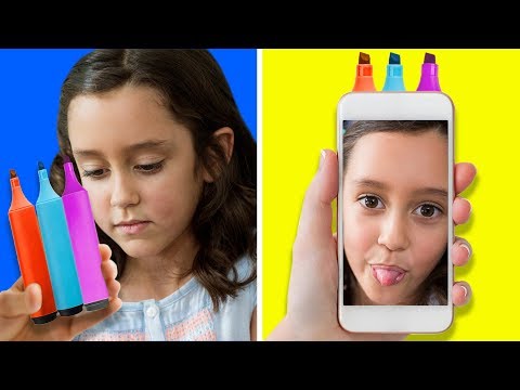 20 FUNNY AND USEFUL SCHOOL HACKS: DIY SCHOOL SUPPLY IDEAS AND MORE