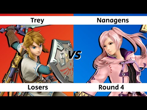 Legacy Bombcity Brawl - Losers Round 4 - Trey (Link) Vs. Nanagens (Robin) SSB Ultimate