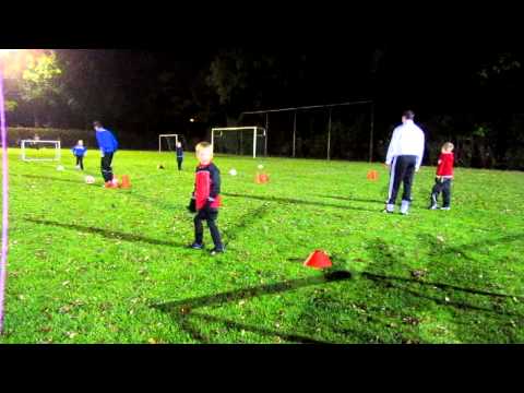F7 SVS - Training : met links pion(nen) in het midden omschieten (7 nov 2012)