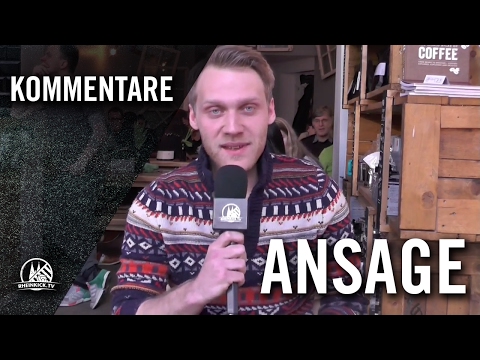 Ansage von Andreas Köll (Pulheimer SC) | RHEINKICK.TV