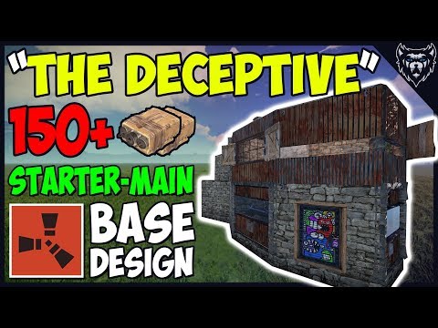 RUST - “The Deceptive” Strong Starter To Main Base Design - Building 3.2 (2018)