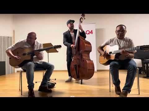 Wawau Adler / Bireli Lagrené / Joel Locher Jazzclub Q4 Rheinfelden Schweiz. Melodie au Crepuscule