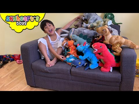 Skyheart's Dinosaur Plush Collection! Jurassic Dinosaur Toys for Children Kids Toddlers playtime