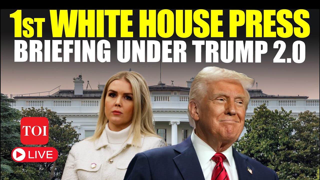 White House News Conference LIVE: Trump's Bombshell Executive Orders Spark Chaos In U.S.