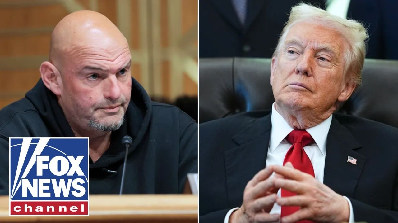 Fetterman: I'm PROUD to stand with Trump and Israel