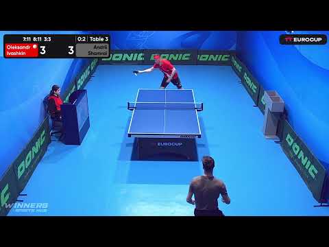 20:05 Oleksandr Ivashkin 0-3 Andrii Shamrai 19.05.2023 TT Euro.Cup Ukraine Star. Table 3