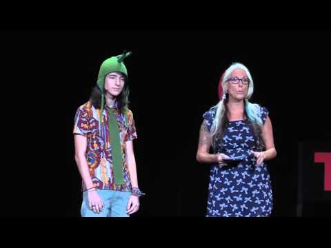 TEDx talk explaining how unschooling and worldschooling make the world a classroom