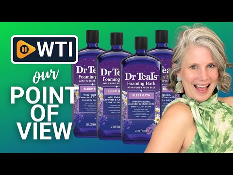 Dr Teal's Foaming Bath with Pure Epsom Salt - WTI product video review