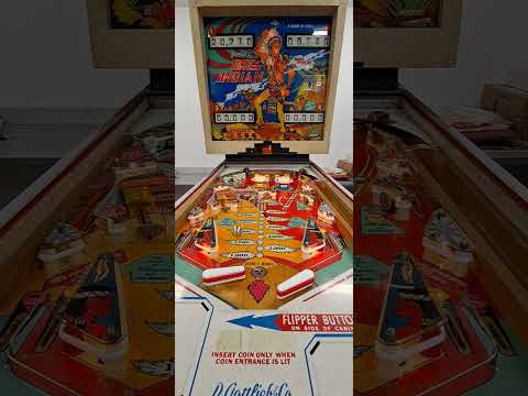 A l'aide ! Flipper - Gottlieb "Big Indian" (1974)