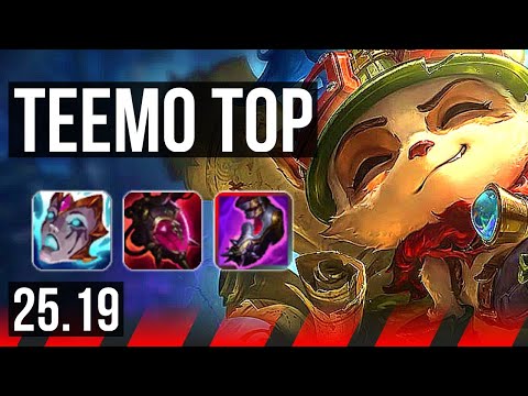 TEEMO vs VOLIBEAR (TOP) | KR Diamond | 25.19
