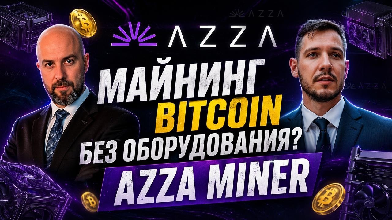 Майнинг Bitcoin без оборудования? Разбор AZZA Miner