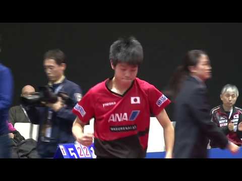 【ダイジェスト】世界ジュニア卓球選手権 男子団体準決勝 日本vs韓国