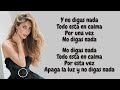 RBD - No digas nada (Letra)