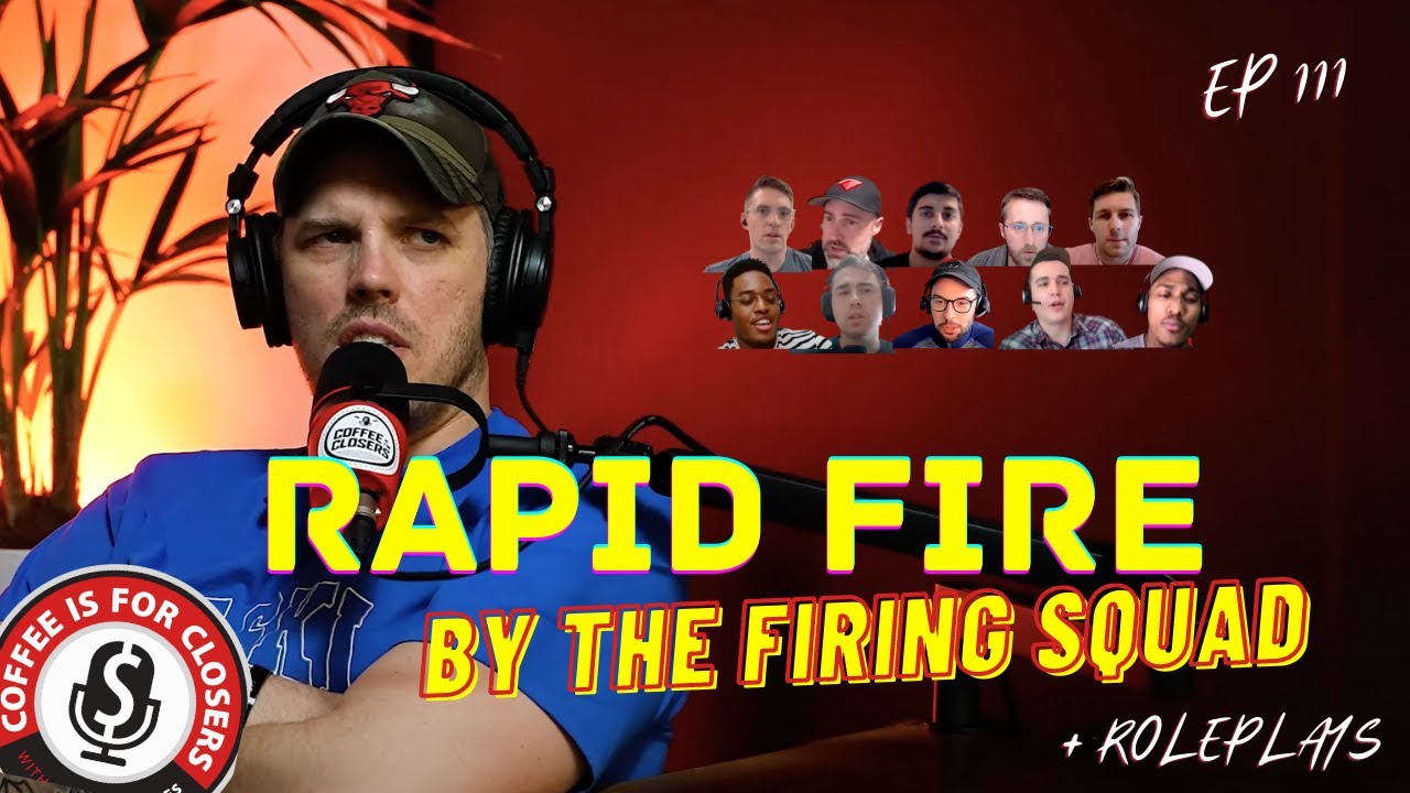 Rapidfire Sales Q&A and Quick Roleplays with the Sniper Team
