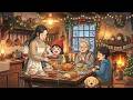 Ghibli Style Winter Home Cooking Steak Dinner Breakfast Feast ASMR