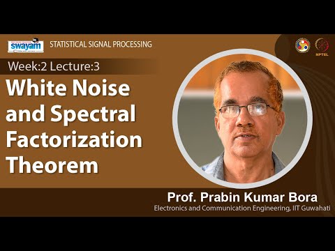 Lec 1 Overview of Statistical Signal Processing