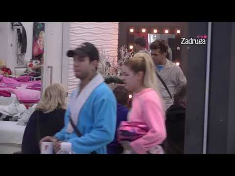 Zadruga 3 - Filip Đukić i Bora Santana se svađaju za crnim stolom - 26.02.2020.