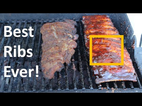Best Ribs Ever - BBQ Sauce versus Dry Rub - Check out...