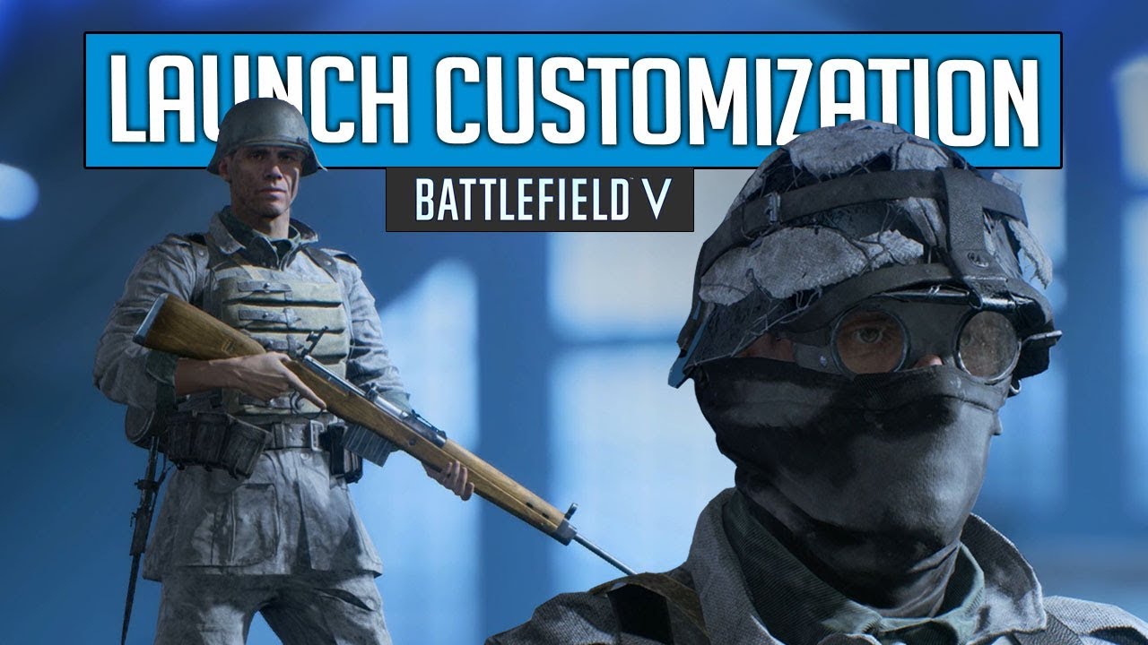Battlefield V - All Customization Options Available at Launch