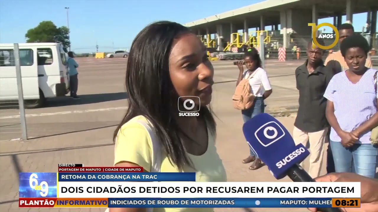 DOIS JOVENS DETIDOS POR RECUSAREM PAGAR PORTAGEM NA MATOLA