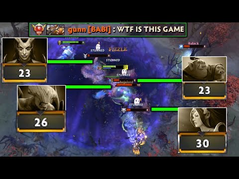 if you're having a bad day! Think about this faceless void! WTF stealing rampage from chronosphere!