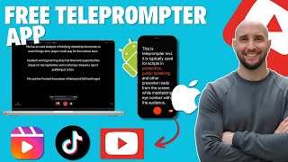 BEST FREE Teleprompter App For YouTube Videos (Mobile & Desktop - Step-by-Step)
