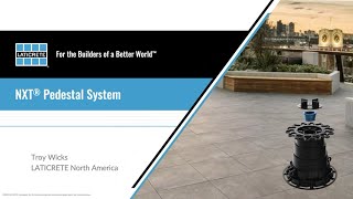 Webinar: Pedestal Design - Simplified