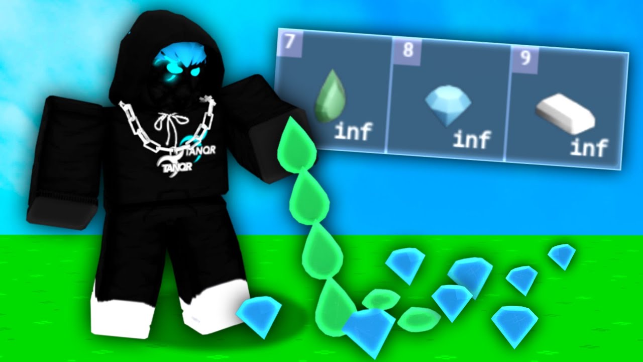 I secretly have an INFINITE generator in Roblox Bedwars..