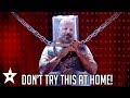 Underwater Escape Artist Breaks Out From Deadly Stunt Britain S Got Talent Got Talent Global
