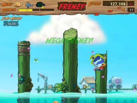 Feeding Frenzy 2 #8 Showdown in the Shallows 🎮 James Games