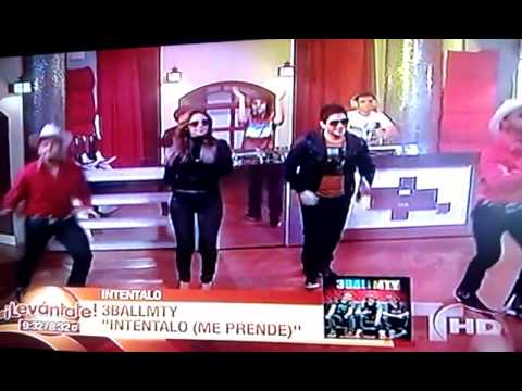El bebeto 3ballMTY en Levantate telemundo 12/8/11