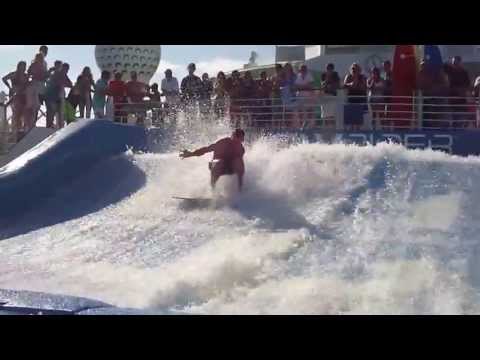 Liberty of the Seas Cruiser FlowRider Competition