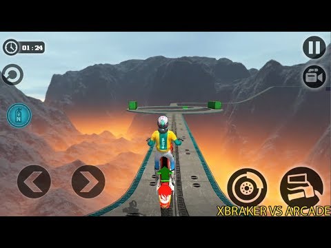 Impossible Motor Bike Tracks 3D: Levels 4 to 9 MotorBike Driving - Android GamePlay 2019