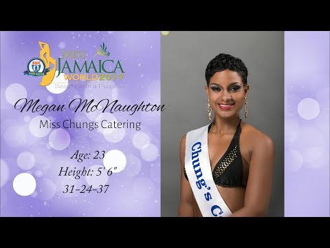 Miss Jamaica World 2017 Contestant #9 Megan McNaughton
