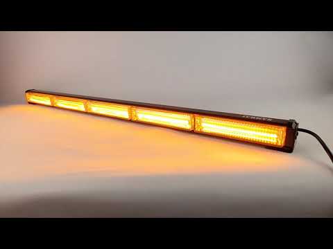 Проблесковая балка Samrai 26-5COB, 74.5 см, 14 режимов,  односторонняя оранжевая