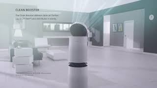 LG PuriCare 360 Dual Filter Air Purifier with Clean Booster