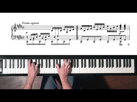 Beethoven “Moonlight Sonata” 3rd mov. Paul Barton, FEURICH piano