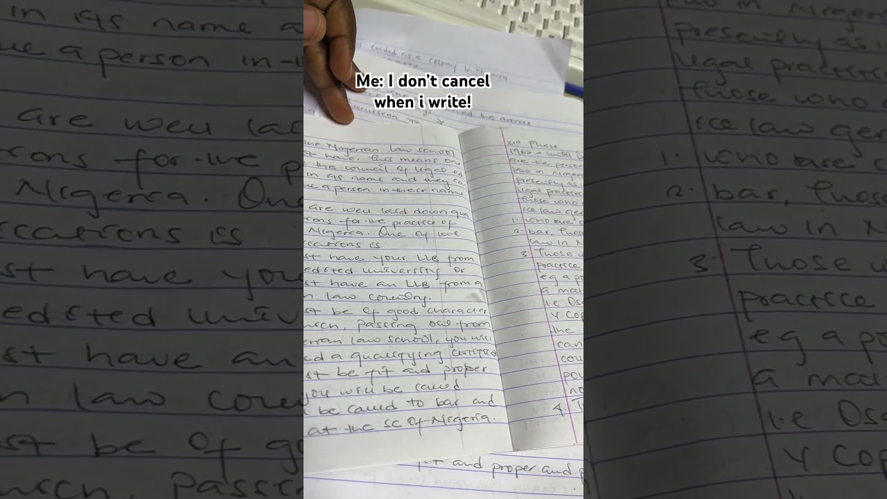 Reading is way easier when your notes are organized. #lawschool  #lawstudentlifestyle #lawdegree