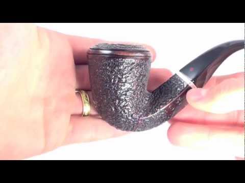Ser Jacopo R1 Calabash Style Smoking Pipe With Silver Band From PIPELIST.COM