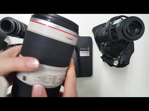#Kameraverwalter Blackmagic Studio 4K Kamera - kompatible Objektive, Teil 2/3 - einfach erklärt