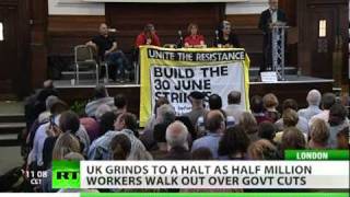 UK enters strike chaos: 750,000 public workers walk out