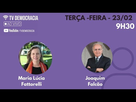 Tertúlia 260 • Maria Lúcia Fattorelli e  Joaquim Falcão • 23/02/2021